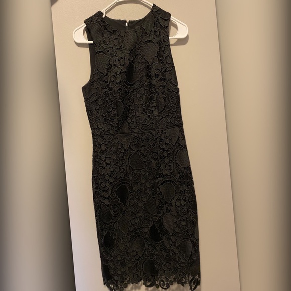 Ann Taylor Black Lace Dress - Picture 1 of 4